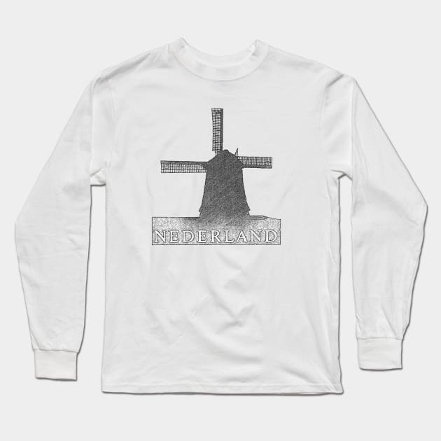 NEDERLAND Long Sleeve T-Shirt by junioroliveira